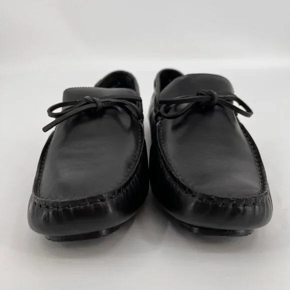 Rockport Rhyder Tie Loafer Size 9M Black Leather Slip-On  display picture 3